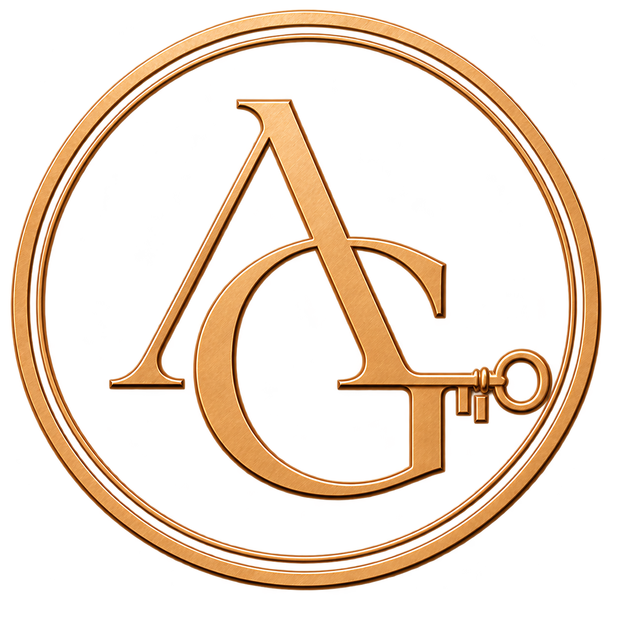 Altruism Group gold AG and key emblem